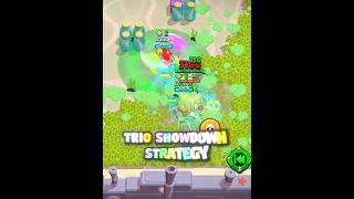 Trio Showdown New Strategy 🔥 BrawlStars Showdown [upl. by Esiole773]