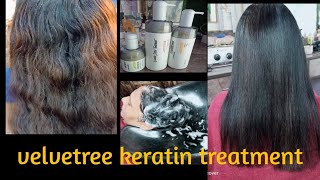 velvetree keratin treatmentHow to do keratin treatmentkeratin कैसे करते हैंstep by step [upl. by Karita]