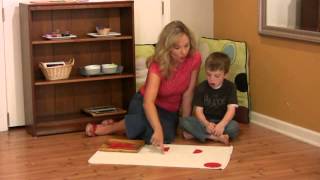 Montessori Math Lesson  Fractions [upl. by Drain]