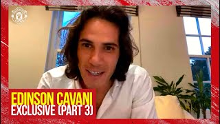 Edinson Cavani Exclusive Interview  Part Three  Manchester United  Pellistri Hobbies PSG [upl. by Krista144]