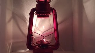 Dietz Junior No 20 Lantern Converted to Electric Lamp [upl. by Atteynot]