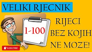 1100 RIJECI BEZ KOJIH SE NE MOZE [upl. by Ahseele681]