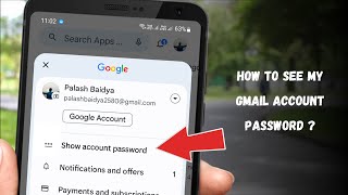 How to know your gmail account password if you forgot [upl. by Sigler]