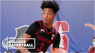 Ziaire Williams scores 19 points in NCAA debut with Stanford  ESPN College Basketball [upl. by Asnarepse695]