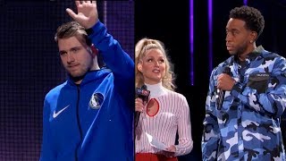 2019 NBA Skills Challenge Player Introductions  Feb 16  2019 NBA All Star Weekend [upl. by Annatnom]