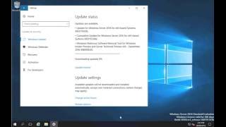 How to Install Updates On Server 2016 [upl. by Jairia]