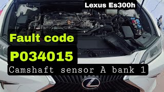 Lexus Es300h P034015 Camshaft sensor A bank 1 [upl. by Nguyen]