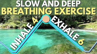 Slow Deep Breathing Exercise to Calm Nerves 46 [upl. by O'Hara]