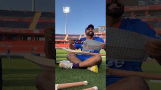 Rohit sharma stick sticker in his bat shorts ipl2024 viratkohli [upl. by Nahtannhoj]