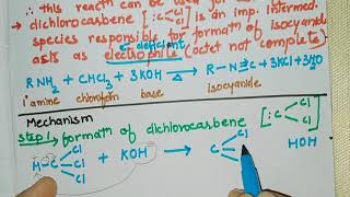 Carbylamine reaction facts amp mechanism [upl. by Merrick685]