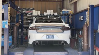 Best Sounding V6 Dodge Charger Exhaust And Launch Control 060 Pulls [upl. by Anrim]