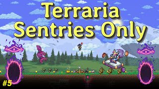 The Old Ones Army using just Sentries  Terraria 1436 Sentry Summoner Playthrough Episode 5 [upl. by Akinahc]