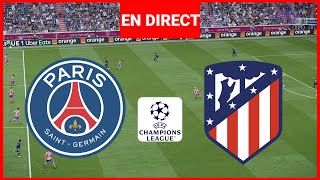 🔴En Direct  PSG Paris Saint Germain vs Atlético Madrid I UEFA Champions I Match Complet Streaming [upl. by Corly]