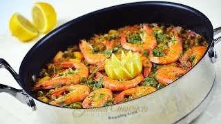 Paella cu fructe de mare  JamilaCuisine [upl. by Ernald]