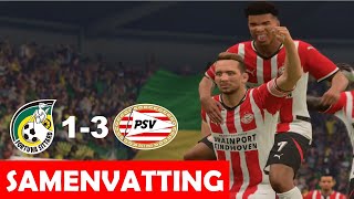 Fortuna Sittard vs PSV Samenvatting  Eredivisie 2425 [upl. by Boru]