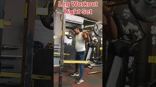 Leg Workout Wrong Set and Right setmillionaire crossfit fitnessmotivation motivation [upl. by Ching]