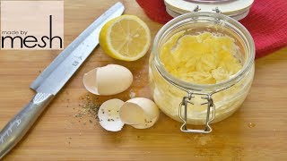 Quick Homemade Garlic Mayonnaise  Aïoli   Made By Mesh [upl. by Nabala]