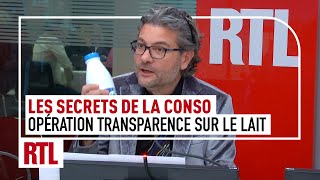 Olivier Dauvers  Opération transparence sur le lait comment se fixe le prix [upl. by Yrahca]