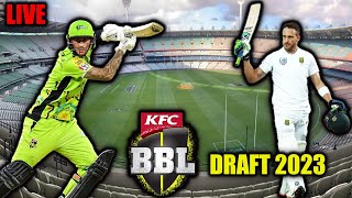 BBL DRAFT 2023 LIVE [upl. by Laeria304]