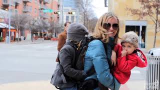 The Freeloader Child Carrier crowdfunding video [upl. by Fredkin]