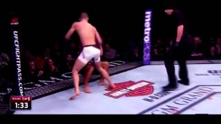 MMA Vines  Stephen Thompson vs Johny Hendricks knockout [upl. by Old]