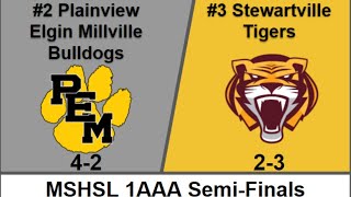 Football  PEM Bulldogs vs Stewartville Tigers 1AAA SemiFinal [upl. by Lucien]