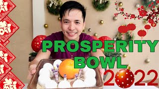 HOW TO MAKE PROSPERITY BOWL FOR NEW YEAR  PAMPA SWERTE  BAGONG TAON 2022 [upl. by Sternick]