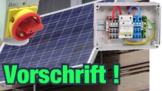 Kennst du die NEUEN Vorschriften für PV Anlagen Solltest du DRINGEND [upl. by Lalaj]