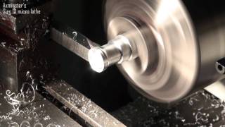 Axminster Sieg C1 micro lathe first cutting [upl. by Nosneh842]