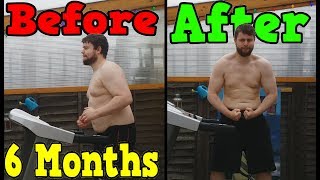 Running Everyday For 6 Months Weight Loss Time Lapse [upl. by Eanwahs92]