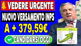 🚨APPROVATO OGGI BONUS DI 15373€ Per PENSIONI MINIME E INVALIDITÀ  Data di pagamento OTTOBRE [upl. by Kciderf93]