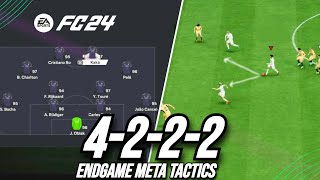 ENDGAME OP Tactics Best 4222 Custom Tactics EA FC 24 [upl. by Bolitho]