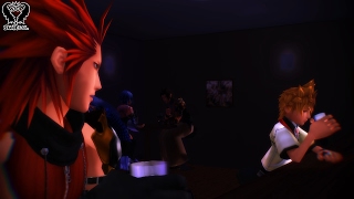 【MMD KH】AkuRoku  Closer  Happy Valentines Day  Kingdom Hearts [upl. by Atilahs179]