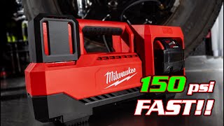 Milwaukee 2848 M18 Inflator Video [upl. by Abad]