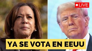 🚨 ELECCIONES EN ESTADOS UNIDOS TRUMP VS KAMALA [upl. by Ellenohs518]