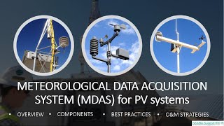 Solar Photovoltaic PV Power Plant Meteorological Data Acquisition System [upl. by Yleek389]