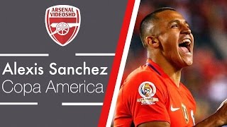 Alexis Sanchez  Copa America 2016 Review [upl. by Barry]