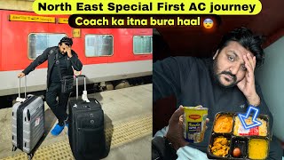 ArunachalNewDelhi Special Train First Class Coupe Journey  Socha nahi tha aisa hoga journey😨 [upl. by Eetsud]