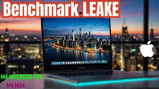 BREAKING Benchmark LEAKED M4 MacBook Pro M4 MAX amp Mac Mini reveal incredible performance [upl. by Ynaffets854]