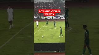 POV DARI STADION GOLLL CHIP MARSELINO indonesia worldcup fyp like shorts views marselino [upl. by Yahiya]