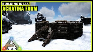 HOW TO BUILD AN ACHATINA CEMENTING PASTE FARM  ARK SURVIVAL [upl. by Maggio]