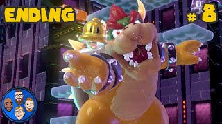 World 8 The Great Tower of Bowser Land  Super Mario 3D World Multiplayer 8 [upl. by Kimon]