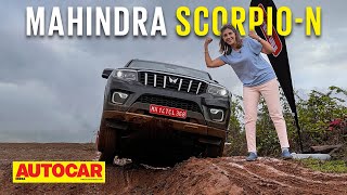 2022 Mahindra Scorpio N review  Tough as ever but more sophisticated  First Drive Autocar India [upl. by Asilram]