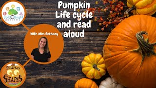 Kids Guide to Pumpkin Life Cycle Pumpkin Exploration and Pumpkin Shapes Read Aloud [upl. by Radloff407]