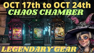 Tiny Tinas Wonderlands  OCTOBER 17 2024  Chaos Chamber Gear This Week [upl. by Sari]