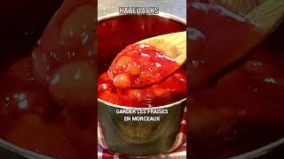 Coulis de fraise en 10 minutes  Sauce aux fraises rapide et facile shorts [upl. by Cyma]