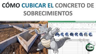 🚧CUBICAR CONCRETO PARA SOBRECIMIENTOS Planilla versión 20🌐📈 [upl. by Dahlia519]