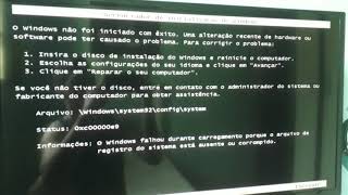 Resolvendo erro do Windows 0xc00000e9Leia a descrição [upl. by Earb]