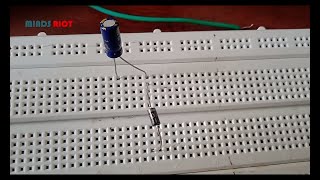 Clamper circuit on Breadboard [upl. by Dix]