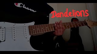 Dandelions electric guitar cover [upl. by Aynik]